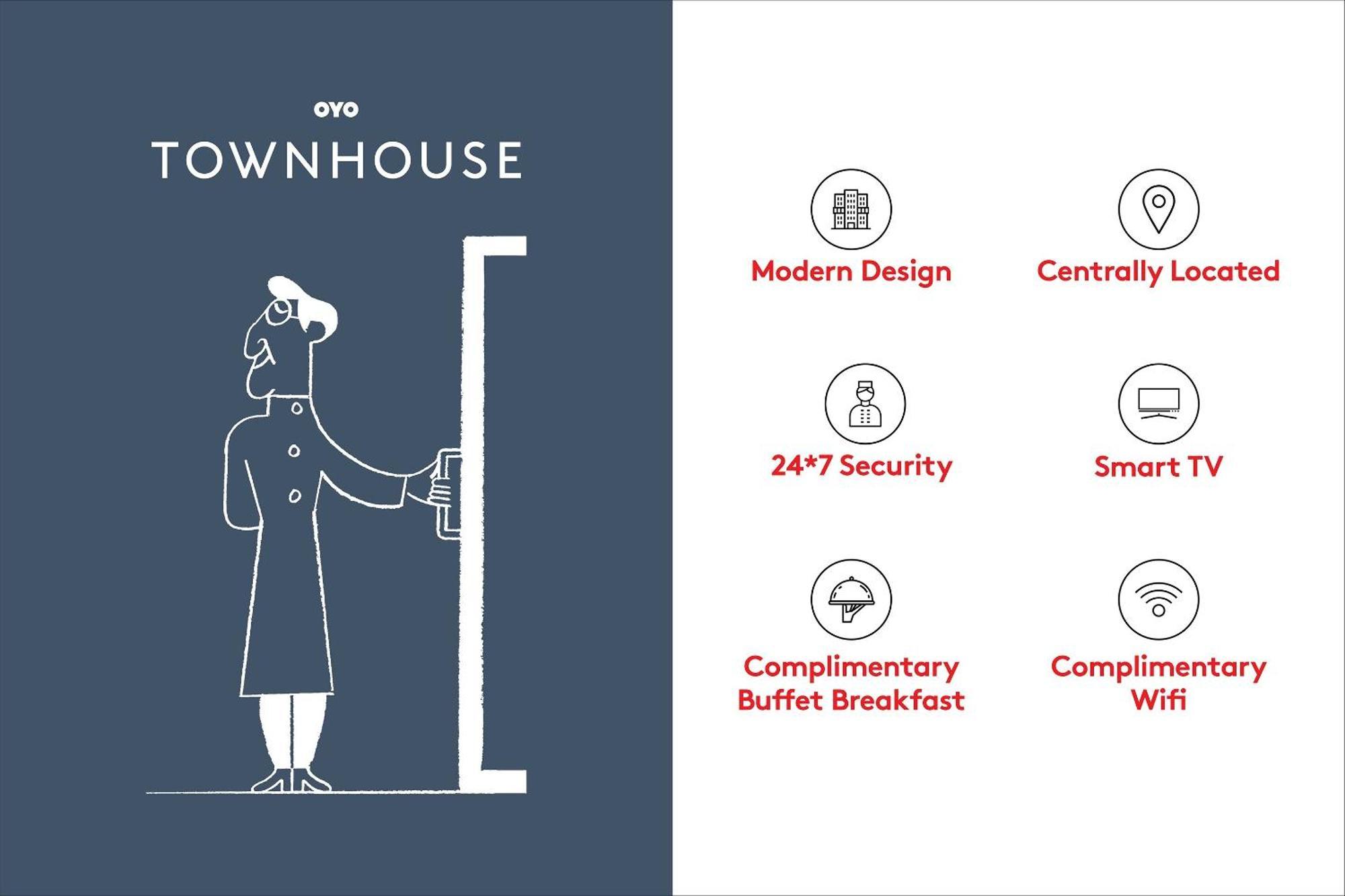 Townhouse Tark Inn Új-Delhi Kültér fotó